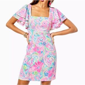 Lilly Pulitzer Anniston Ruffle Sleeve Dress
